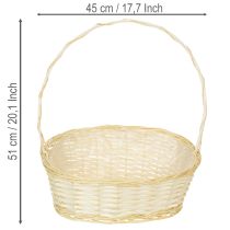 Prodotto Cesto regalo in vimini, 44 cm x 36 cm
