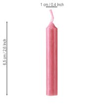Prodotto Candele per bambole 10mm rosse Candele Wiedemann 65/10 50 pezzi