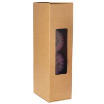 Prodotto Decorazione di tarassaco, fiore essiccato, stabilizzato e tinto, delicato, resistente, 12 cm, 4 pezzi