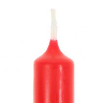 Prodotto Candele piramidali rosse 24pz