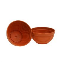 Prodotto Ciotola in plastica terracotta R Ø17cm, 10 pezzi