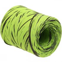 Prodotto Nastro di rafia verde, marrone, poly rafia 200 m
