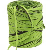 Prodotto Nastro in rafia verde, marrone, poly rafia 200m