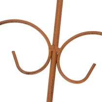 Prodotto Traliccio da giardino, supporto decorativo a forma di cuore per piante rampicanti, 98 cm