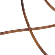 Prodotto Traliccio da giardino in metallo con design curvo per piante rampicanti, 110 cm