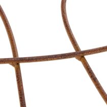 Prodotto Traliccio, supporto per piante arrampicanti Metallo curvato Decorazione da giardino, 72 cm