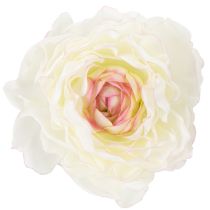 Prodotto Ranuncolo artificiale con fiori delicati per una decorazione elegante e facile da curare, 51 cm, 3 pezzi.