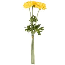Prodotto Ranuncolo artificiale come fiore singolo per una decorazione elegante e di facile manutenzione, 51 cm, 3 pezzi