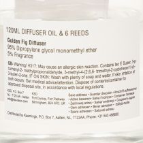 Prodotto Diffusore di fragranze per ambienti al fico - Aroma di lunga durata per un ambiente di vita piacevole - 120 ml