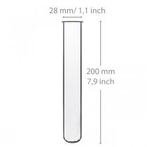 Prodotto Provetta 200 mm × 27 mm