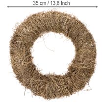 Prodotto Ghirlanda in materiale naturale, ghirlanda decorativa naturale per progetti fai da te, 35 cm