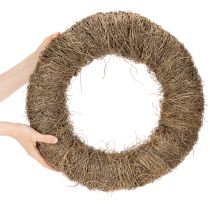 Prodotto Ghirlanda di vite, non trattata, rotonda, naturale, per lavori creativi, 45 cm