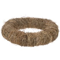 Prodotto Ghirlanda di vite, non trattata, rotonda, naturale, per lavori creativi, 45 cm