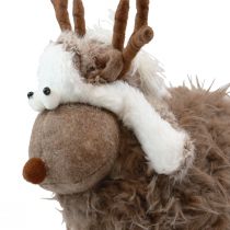 Prodotto Decorazione da tavola con renna Decorazione natalizia con figure natalizie 23 cm