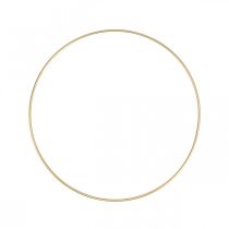 Anello decorativo in metallo Anello decorativo Scandi anello dorato Ø30cm 4 pezzi