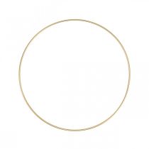 Anello decorativo in metallo Anello decorativo Scandi anello dorato Ø30cm 4 pezzi