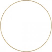 Anello decorativo in metallo Anello decorativo Scandi anello dorato Ø40cm 4 pezzi