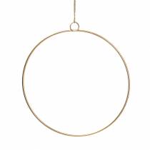 Anello decorativo da appendere oro Ø25cm 6 pezzi