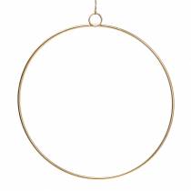 Anello decorativo da appendere oro Ø35cm 4 pezzi