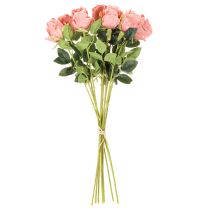 Prodotto Mazzetto di rose artificiali, stelo lungo 62 cm, 12 pezzi
