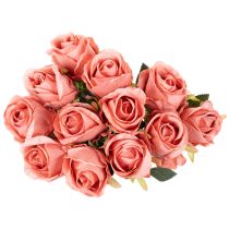 Prodotto Mazzetto di rose artificiali, stelo lungo 62 cm, 12 pezzi