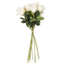 Prodotto Rose artificiali a stelo lungo, per vaso, 62 cm, 12 pezzi