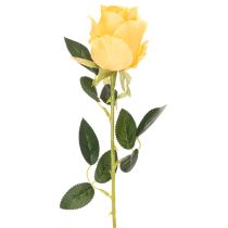 Prodotto Rosa artificiale con stelo lungo, fiore artificiale, 62 cm, 12 pezzi