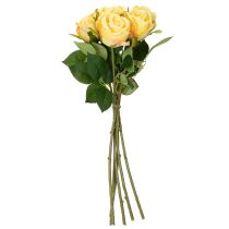 Prodotto Composizione floreale con bouquet di rose per una decorazione elegante nella zona giorno 44 cm 6 pezzi