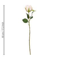 Prodotto Bouquet di rose artificiali per decorazioni eleganti per la casa e occasioni festive, 44 cm, 6 pezzi