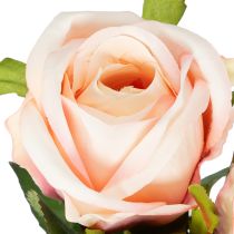 Prodotto Bouquet di rose artificiali per decorazioni eleganti per la casa e occasioni festive, 44 cm, 6 pezzi