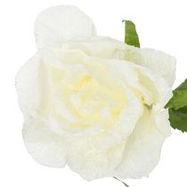 Prodotto Rosa artificiale, fiore gigante per decorare spazi abitativi e matrimoni, 92 cm