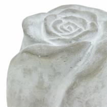 Rose decorative tombali Rose decorative tombali in cemento H7cm 6pz