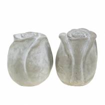 Rose decorative tombali Rose decorative tombali in cemento H7cm 6pz