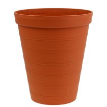 Prodotto Vaso per rose plastica 19 cm terracotta 1 pz