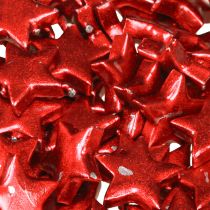 Prodotto Stelle di Natale dipinte di rosso Ø2,5cm – 2a scelta – 96 pezzi