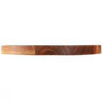 Prodotto Vassoio rotondo in legno di acacia oliato naturale Ø30cm H2,5cm