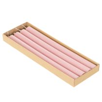 Prodotto Candele rustiche a cono, tinta unita rosa, 350/28 mm, 4 pezzi