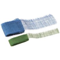 Prodotto Nastro di iuta rustico colorato colori assortiti 40/70 mm 2 m 10 pezzi