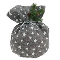 Borsa di Stelle Ø23cm H35cm Grigio