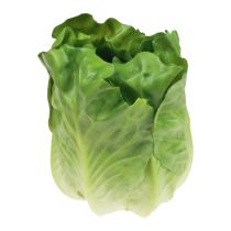 Testine di lattuga verdi decorative per insalata, 14 cm
