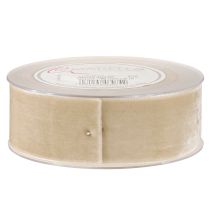 Prodotto Nastro di velluto nastro decorativo nastro regalo in velluto beige 40mm 8m