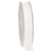 Prodotto Nastro di velluto, nastro regalo, nastro decorativo, velluto bianco, larghezza 20 mm, lunghezza 10 m