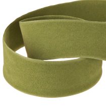 Prodotto Nastro di velluto verde muschio 25mm 7m
