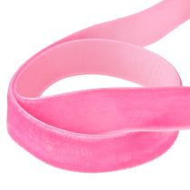 Prodotto Nastro di velluto rosa Nastro decorativo Nastro di velluto rosa 20mm 10m