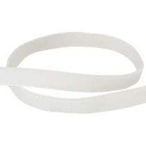 Prodotto Nastro di velluto bianco nastro decorativo nastro regalo bianco 10mm 20m