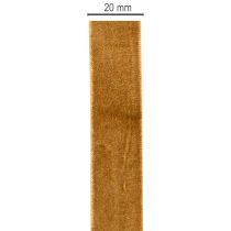 Prodotto Nastro decorativo in velluto in rotolo, ideale per confezioni regalo, 20 mm x 10 m