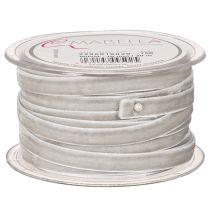 Prodotto Nastro di velluto, nastro decorativo in rotolo per decorazioni creative, largo 10 mm, lungo 20 m.