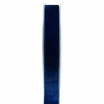 Nastro in velluto blu 20mm 10m