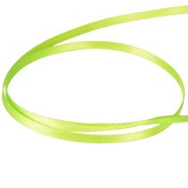 Prodotto Nastro regalo in raso verde chiaro doppio raso 3 mm 50 m