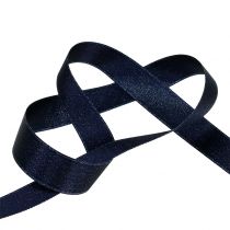Prodotto Nastro di raso con blu mica 25mm 20m